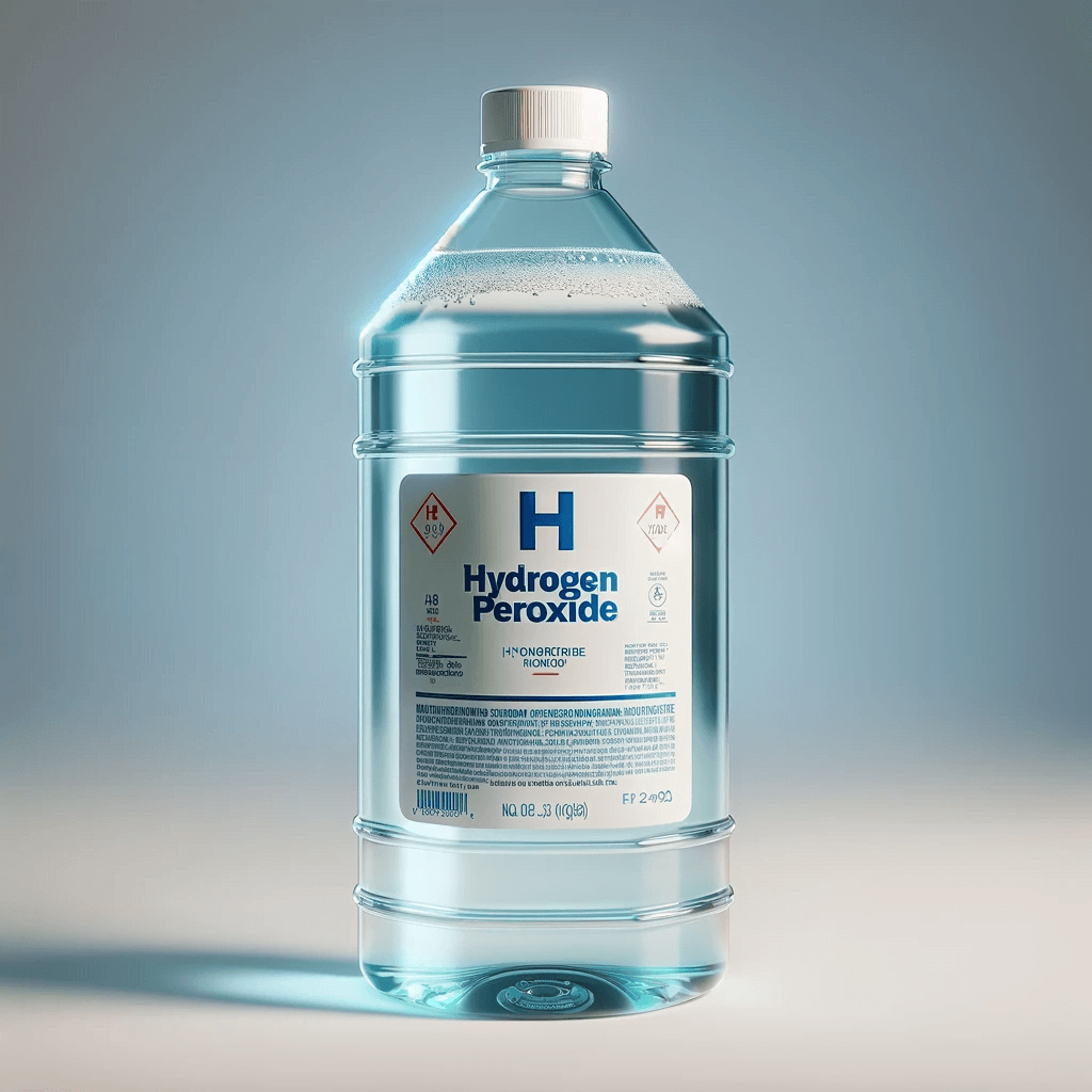 cleaning with hydrogen peroxide